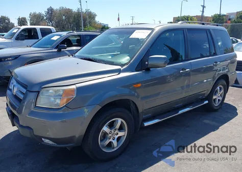 2007 Honda Pilot Ex-L z USA, uszkodzony, nr VIN 5FNYF28727B024312